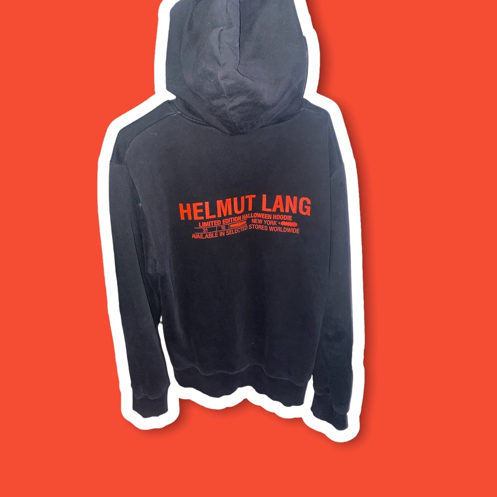 Helmut Lang Limited Edition Halloween Hoodie